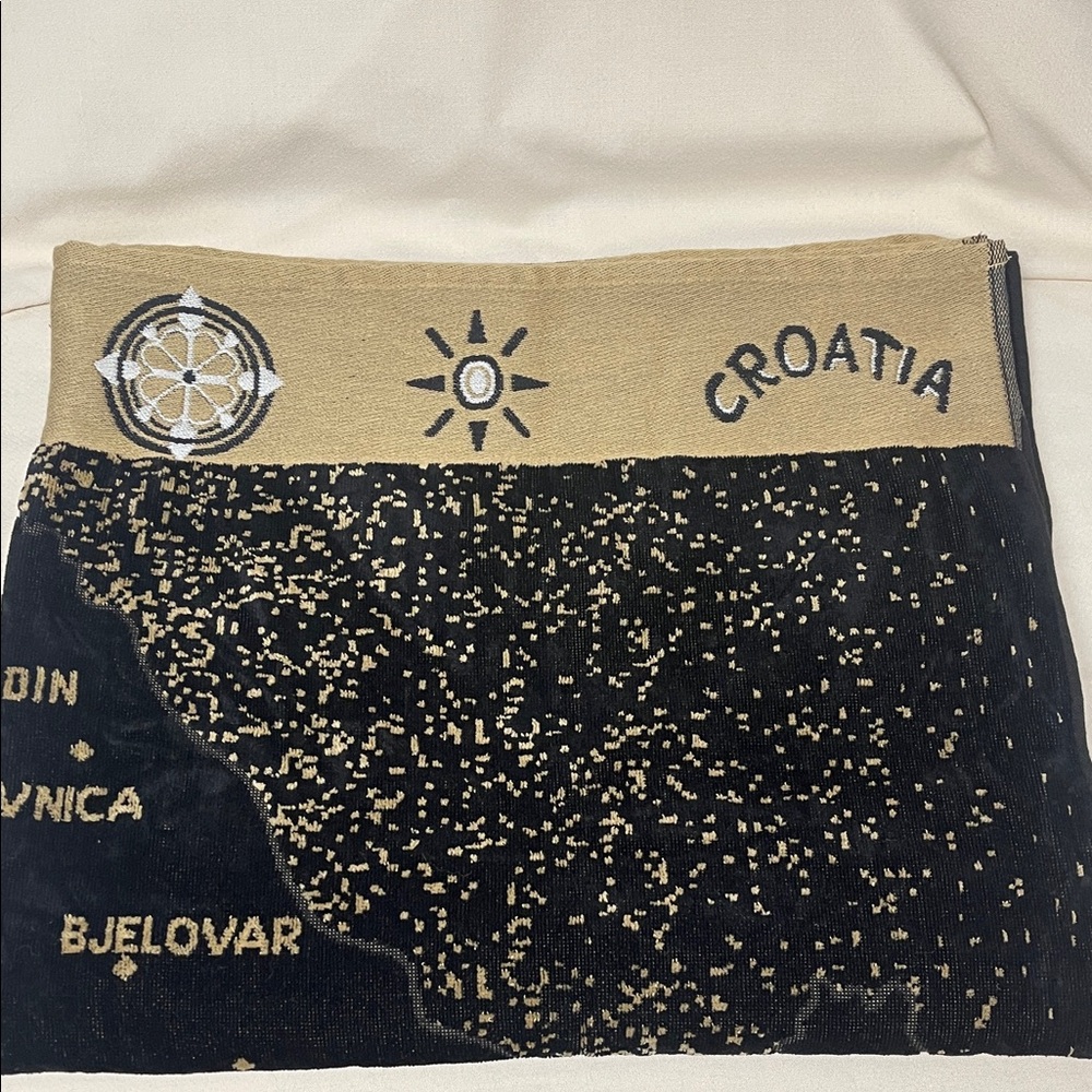 Croatia Beach Towel